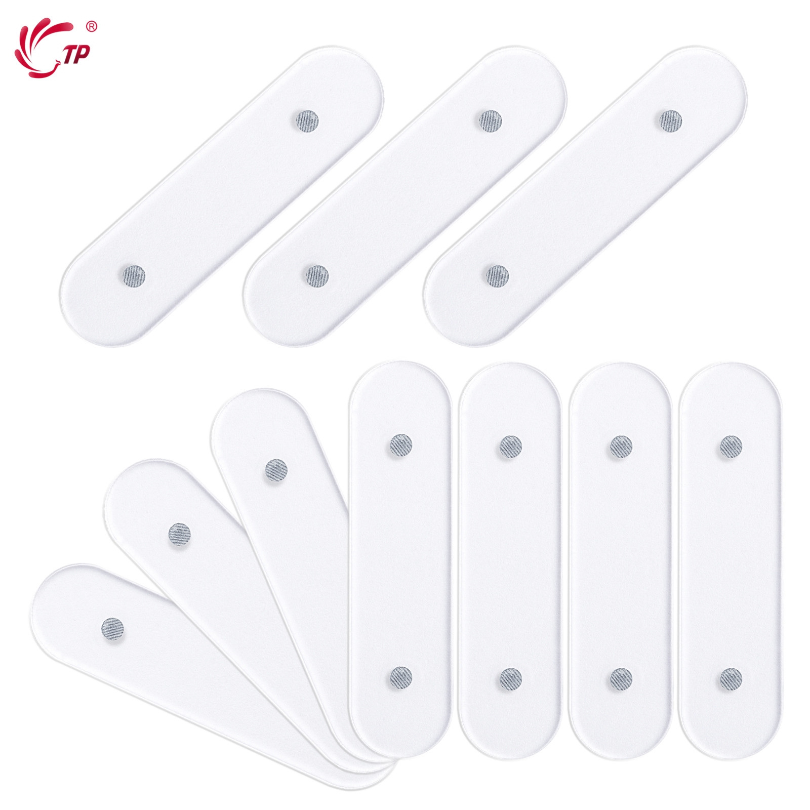 Nail Art Quotes - TP 10PCS Bandes de présentation d'ongles