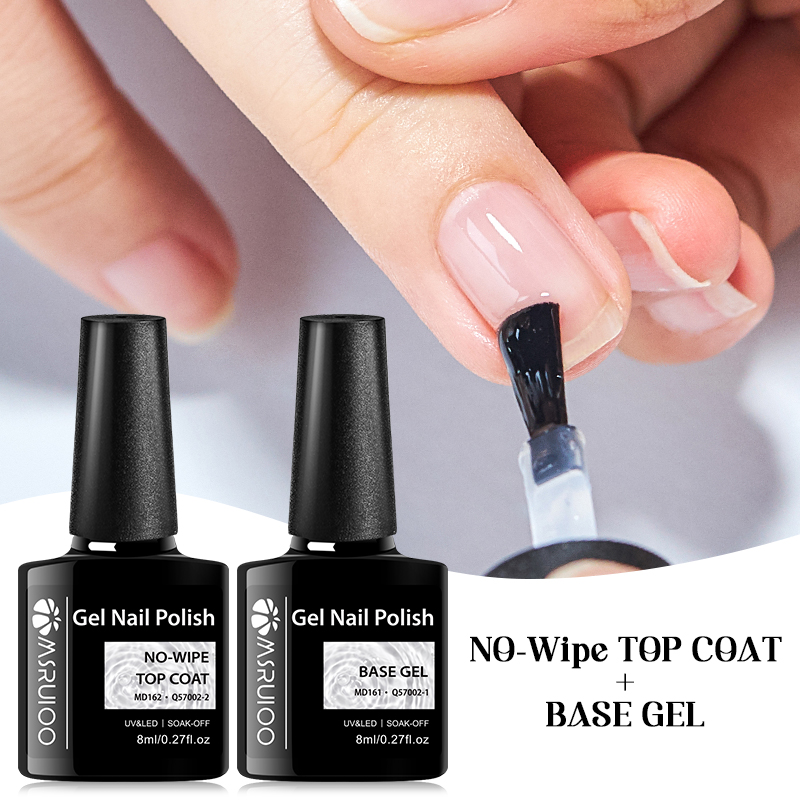 MSRUIOO 8ml Base et Top Coat G - Peel Off Base Coat avis et prix