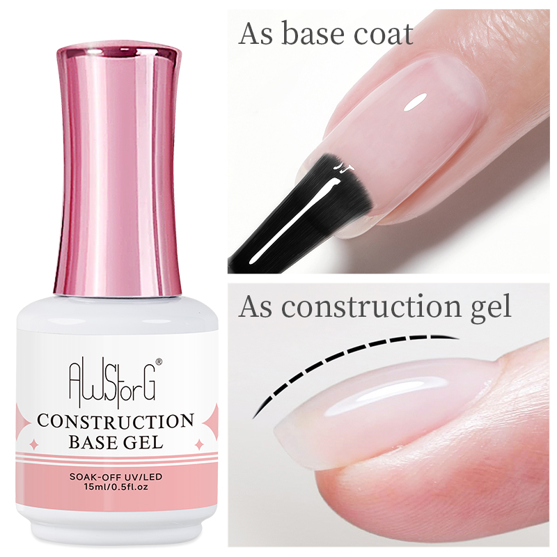 AWStorG Gel de Base de Constru - Peel Off Base Coat avis et prix