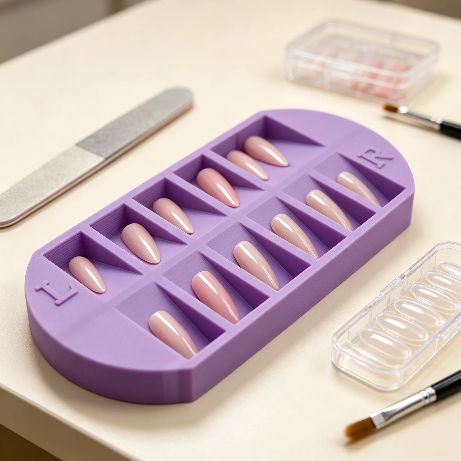 Plateau de rangement pour 8 fa - Nail Art Quotes avis et prix