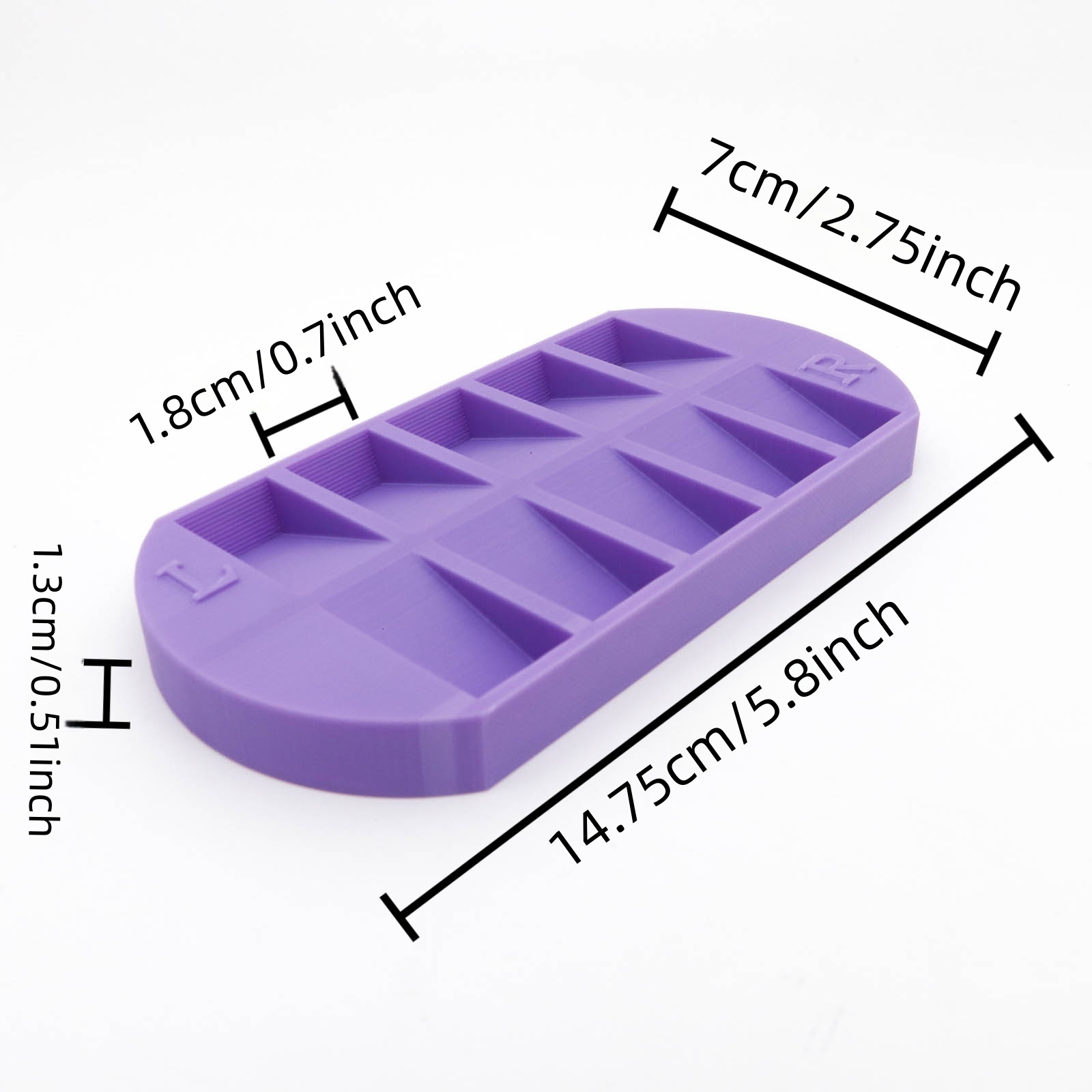 Plateau de rangement pour 8 gr - Nail Art Quotes avis et prix