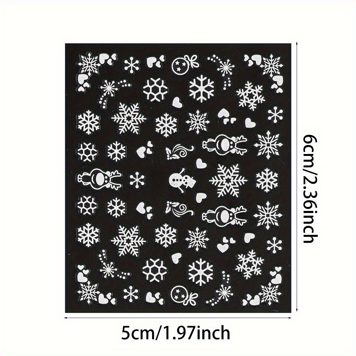 30 feuilles d'autocollants de  - Nail Art Xmas avis et prix