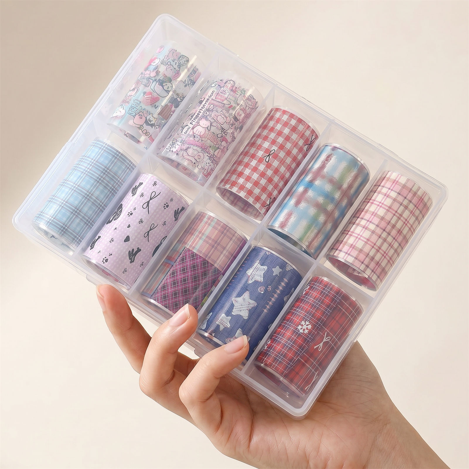 10 Rouleaux de Films Coréens p - Nail Art Denim avis et prix
