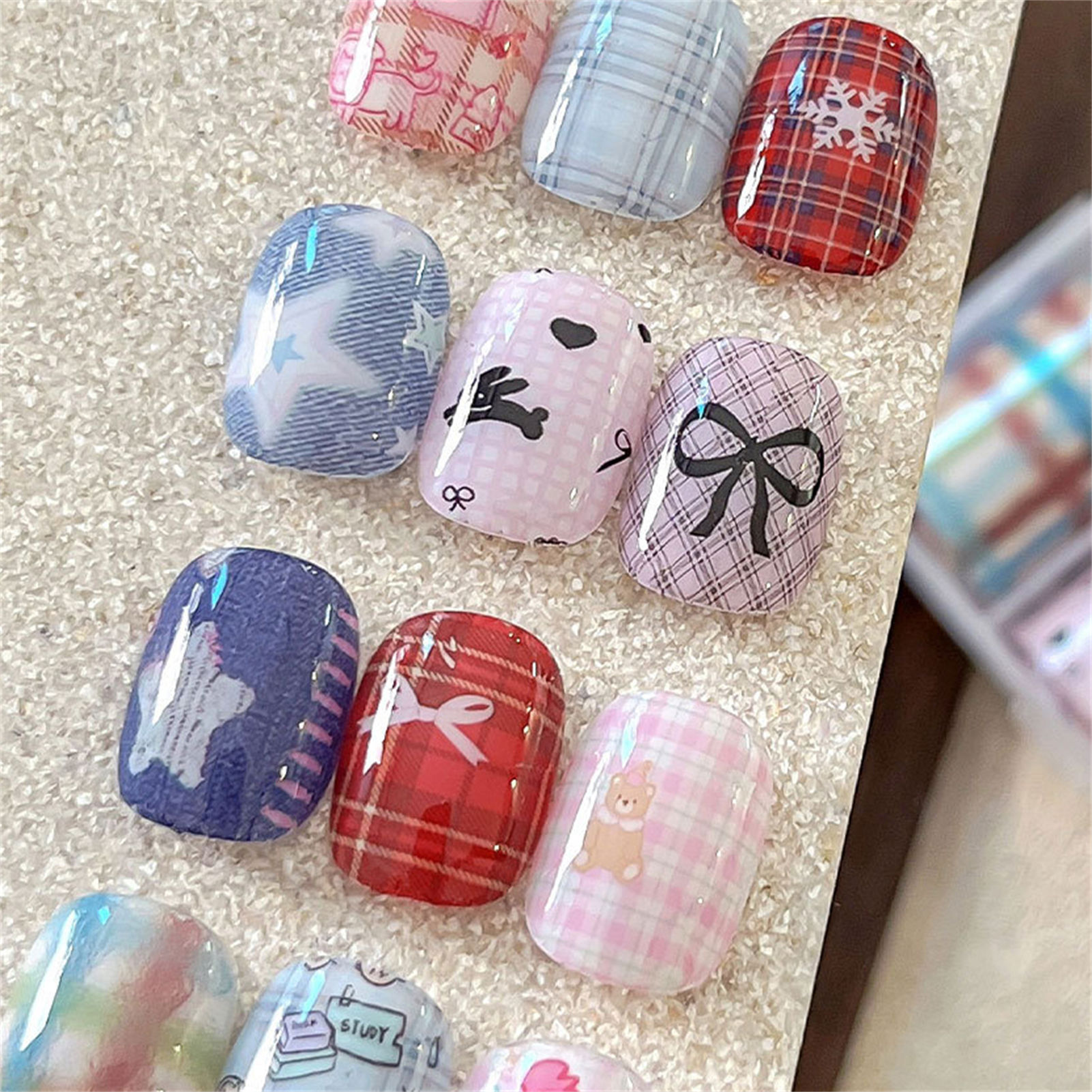 10 Rouleaux de Films Coréens p - Nail Art Denim avis et prix