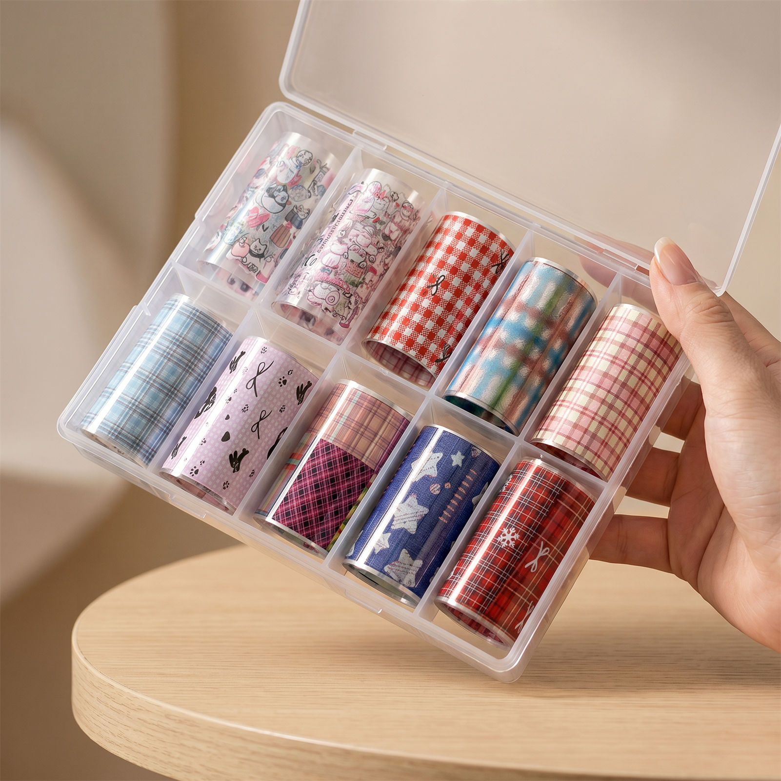 10 Rouleaux de Films Coréens p - Nail Art Denim avis et prix