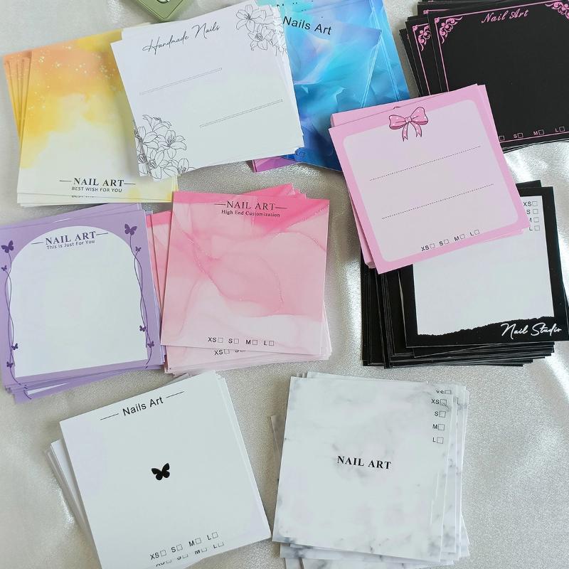 ● 20 feuilles de carton papill - Nail Art Quotes avis et prix