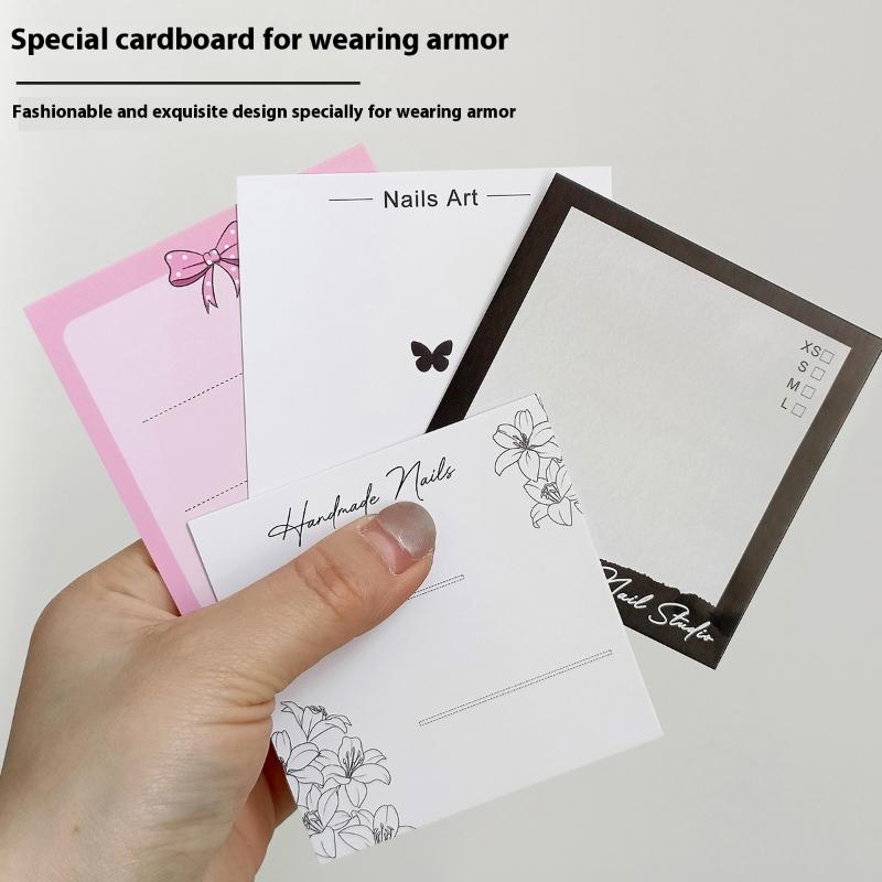 ● 20 feuilles de carton papill - Nail Art Quotes avis et prix