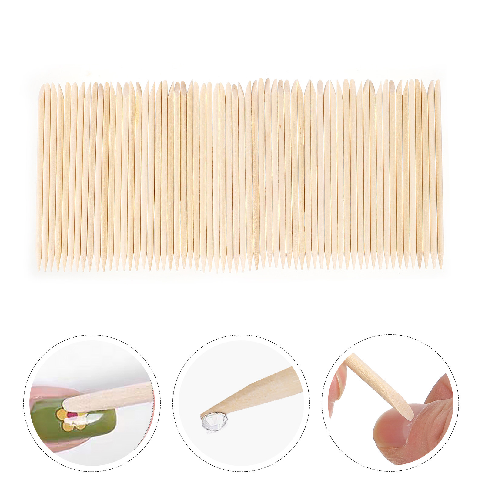 200 bâtonnets de cuticules en  - Nail Art Gel avis et prix