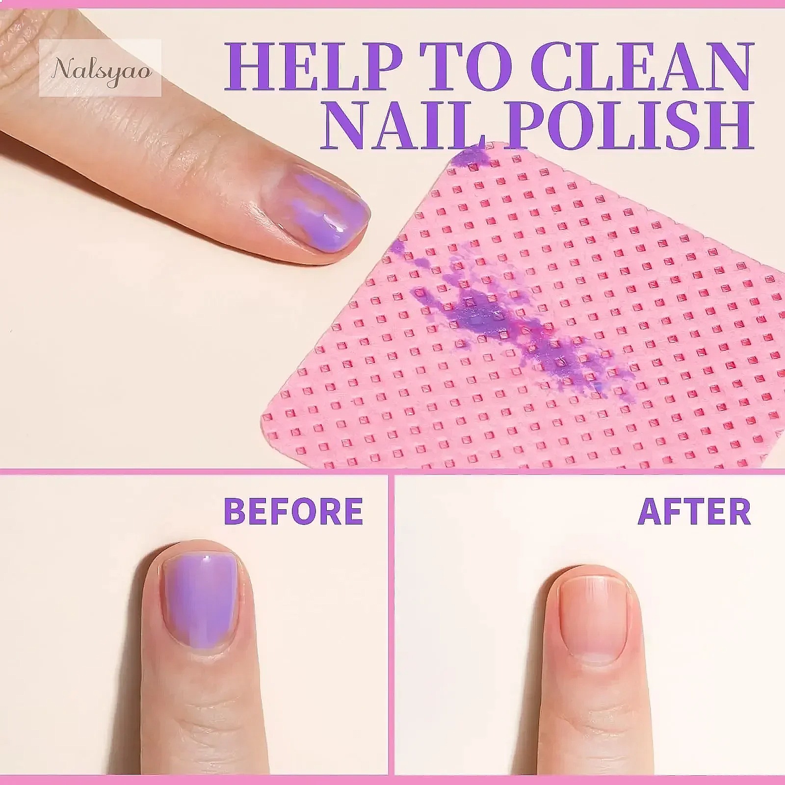 200 Lingettes Nettoyantes Non  - Nail Art Gel avis et prix