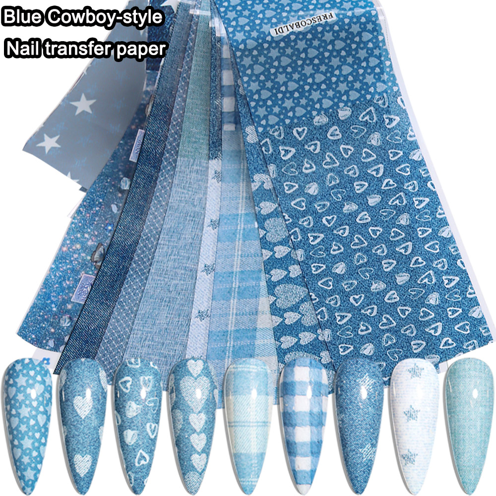 Papier de transfert pour nail  - Nail Art Denim avis et prix
